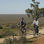 You can get on your bike for the Mungo Track. Photograph © Boris Havlica