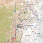 Mungo National Park map detail